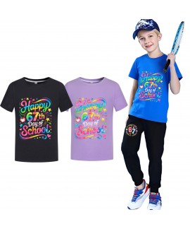 SIX SEVEN 67 Kids 100% Cotton Short Sleeve Summer ...