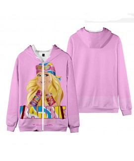 3D Movie Barbie Princess Barbie Fashion Pullover H...