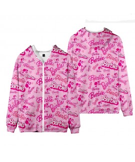 Barbie Princess Barbie Fashion Pullover Hooded Zip...