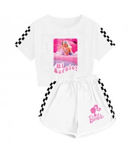 Barbie Printing Pajamas Sets The Movie Barbie 100-...