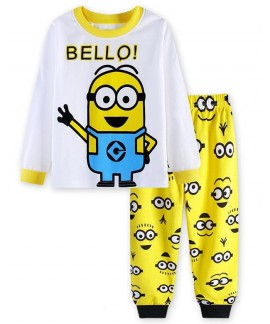 Minions Kids' Cartoon Pajamas Le Buddies Minions L...