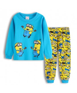 Minions Cartoon Pajamas Le Buddies Minions Long Sl...