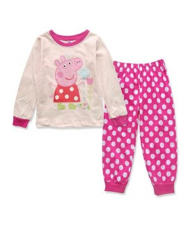 Peppa Pig Cartoon Long Sleeve Trousers Children's ...