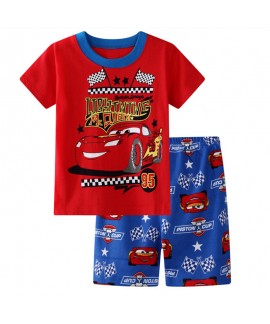 Cars Lightning Mcqueen Pajamas Cartoon Lightning M...