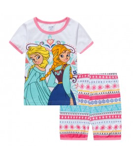 Disney Elsa Pure Cotton Pajamas Elsa Frozen Pajamas Princess Elsa Pyjamas Sets