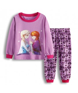 Disney Elsa Pure Cotton Pajamas Elsa Frozen Pajama...
