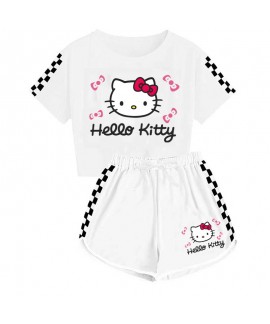 Sanrio Kids' T-shirt  Shorts Sports Pajamas Hello ...