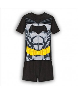 Summer Short-Sleeved Shorts Two-Piece Set Of Boys'Pajamas Batman Pyjamas, Superman Pyjamas
