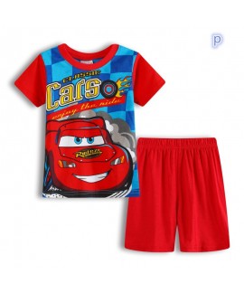 Summer Short-Sleeved Shorts Two-Piece Set Boys'Pajamas Spider-man Pyjamas