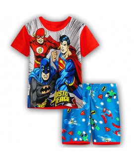 Avengers Pyjamas Spiderman Short-Sleeved Shorts Tw...