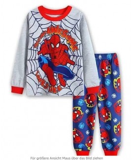 I love mama and dad Long Sleeve Boys Cartoon Pajamas