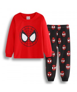 Spider-Man Superhero Pyjama Set Long Sleeve Boys C...