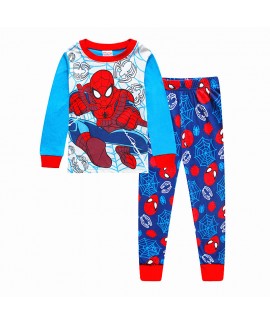Children Spider-Man Pyjama Set Long Sleeve Boys Ca...