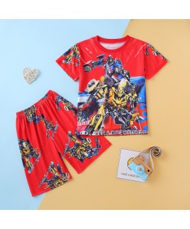 Children's Marvel Pyjamas Summer Thin Short-sleeve...