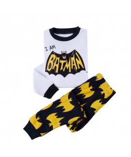 Medium,Older Children's Batman Home Clothes Set Ma...