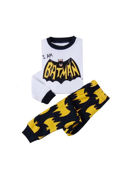 Medium,Older Children's Batman Home Clothes Set Marvel Pyjamas Set