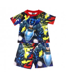 Children's Marvel Short Sleeved Pajama Set Superma...