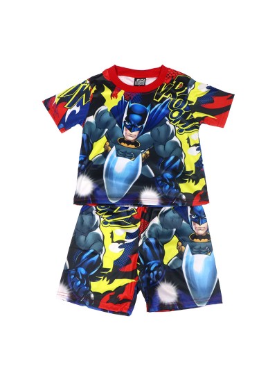 Children's Marvel Short Sleeved Pajama Set Superman Batman Pyjamas For Boys