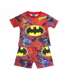 Children's Marvel Short Sleeved Pajama Set Batman Pyjamas For Boys