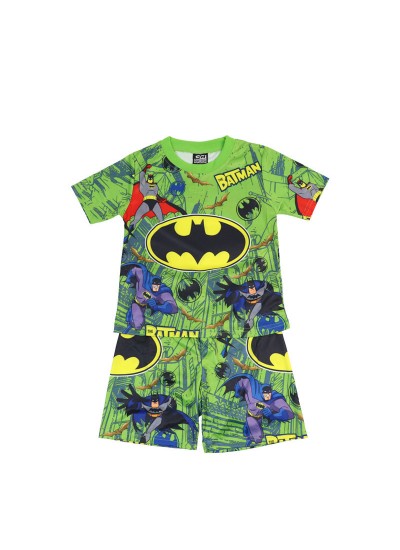 Children's Marvel Short Sleeved Pajama Set Batman Pyjamas For Boys