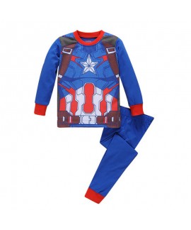Baby Boy Cartoon Avengers Pyjamas Batman Pyjamas Set Children's Spider-man Pajamas