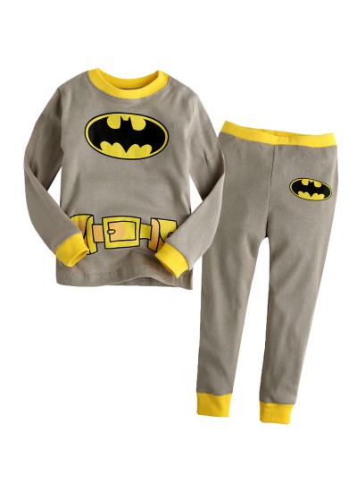 Baby Boy Cartoon Avengers Pyjamas Batman Pyjamas Set Children's Spider-man Pajamas
