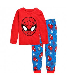 Children's Spider-man Pajamas,Baby Boy Cartoon Batman Pyjamas Set Avengers Pyjamas