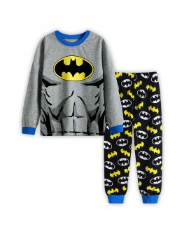 Children's Spider-man Pajamas,Baby Boy Cartoon Batman Pyjamas Set Avengers Pyjamas