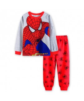 Boy Cartoon Spider-man Pyjamas Set Children's Spider-man Pajamas