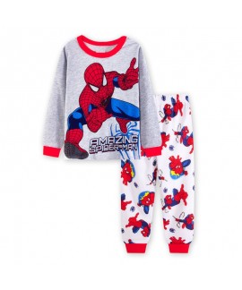 Boy Cartoon Spider-man Pyjamas Set Children's Spider-man Pajamas