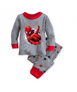 Iron Man Pyjamas Boys' Avengers Cartoon Spider-man...