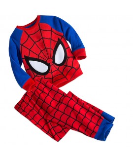Baby Boy Cartoon Avengers Pyjamas Set Children's Spider-man Pajama