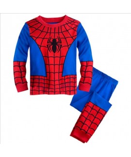 Baby Boy Cartoon Style Underwear Batman Pyjamas Set Children's Spider-man Pajamas