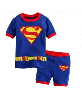 Children's Batman short-sleeved Home Clothes Middl...