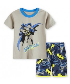 Batman Pyjamas short-sleeved Home Clothes Middle-a...
