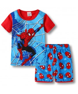 Children's Spider-Man short-sleeved Home Clothes M...