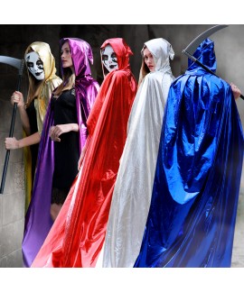 Halloween costumes men and women adults death cloak wizard cloak vampire clothes cosplay