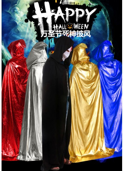 Halloween costumes men and women adults death cloak wizard cloak vampire clothes cosplay