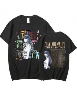 Taylor Swift The Ears Tour Printed T-shirt Taylor Swift Men And Women Summer Pajamas