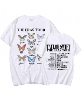 Taylor Swift Plus Size The Ears Tour Printed T-shi...