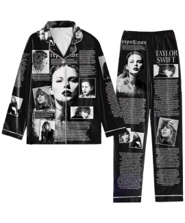 Taylor Swift Printed Pajama Sets Fahion Taylor Swi...