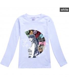 Taylor Swift Autumn Children's Pajamas Taylor Swift Long-sleeved T-shirt For Boys And Girls