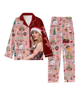 Taylor Swift Pocketless Stylish Plus Size Pajama S...