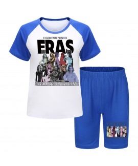 Taylor Swift 110-170 Boys And Girls T-shirt Shorts Pajamas Suit Summer