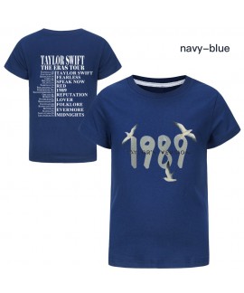 1989 Taylor Swift Kids' Reversible Print T-Shirt T...
