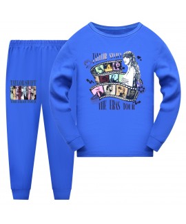 Taylor Swift110-170 Boys and Girls Long Sleeve Long Pants Round Neck Pajama Set