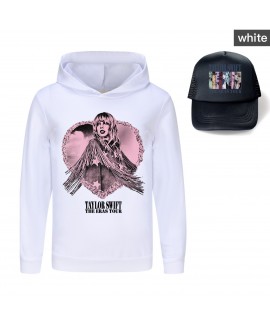 Taylor Swift Boys And Girls Hooded Sweatshirt + Hat 4 Colors Taylor Swift Pajamas And Pink Or Black Visor