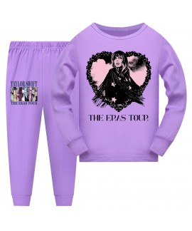 Taylor Swift Children's Long Sleeve Long Pants Set Girls' Taylor Swift Pajamas Set