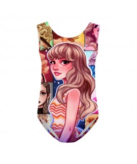 Taylor Swift Girls Taylor Tank Top Swimsuit