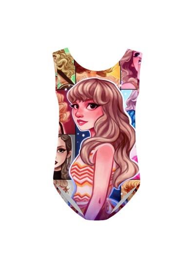 Taylor Swift Girls Taylor Tank Top Swimsuit